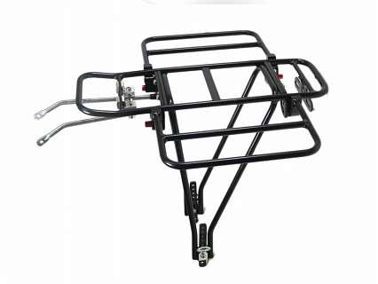 Багажник 24-28" OSTAND CD-266, дополнительные боковые секции, черный