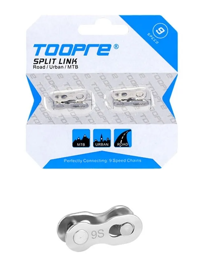 Замок цепи 9ск TOOPRE, S-9, 1шт 