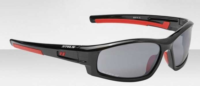 Очки Stels 8081A Black/Red/ Black Lenses