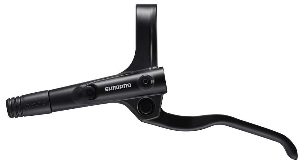 Ручка тормозная правая Shimano MT200, для гидравл. диск. тормозов, черная