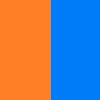 оранжевый/синий